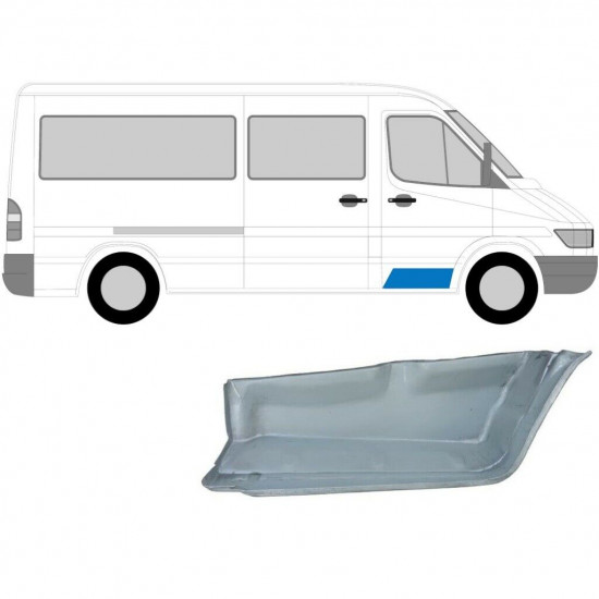 Reparatie voorste trap voor Mercedes Sprinter 1995-2006 / Links + Rechts / Set 6266