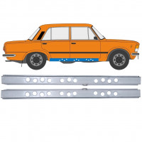 Binnenste reparatie dorpel voor Fiat 125p 1968-1991 / Set 12545