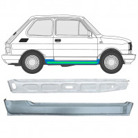 Frontruderamme voor Fiat 126p 1972-2000 / Rechts 11716