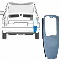 Reparatiepaneel achter hoek voor Fiat 126p 1972-2000 / Rechts 7577