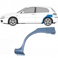 Reparatiepaneel achterspatbord voor Alfa Romeo 147 2000-2010 / Links 6046