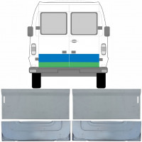 Binnen + buiten reparatiepaneel achter deur voor Mercedes T1 1977-1996 + Wewnętrzny  / Links + Rechts / Set 9567