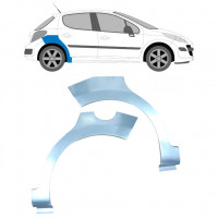 Reparatiepaneel achterspatbord voor Peugeot 207 2006-2013 / Links + Rechts / Set 9513