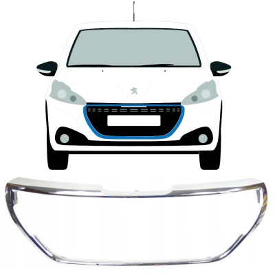 Frame van de grille voor Peugeot 208 2015-2019 16198