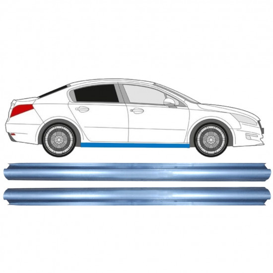 Reparatie dorpel voor Peugeot 508 2010-2018 / Set 11448