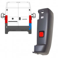 Hoek achterbumper + reflectorlamp voor Fiat Ducato 2006-2018 / Rechts /  9727