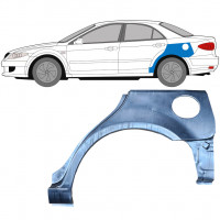 Reparatiepaneel achterspatbord voor Mazda 6 2002-2008 / Links / HATCHBACK 6136