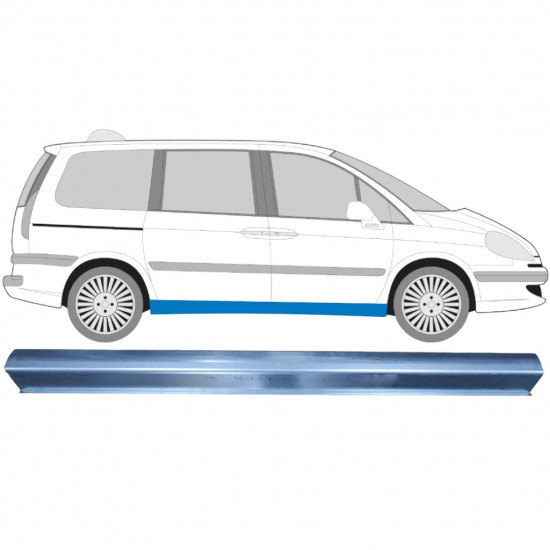 Reparatie dorpel voor Citroen C8 2002-2014 / Rechts /  6451