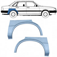 Reparatiepaneel achterspatbord voor Audi 80 B2 1978-1986 / Links + Rechts / Set 10505