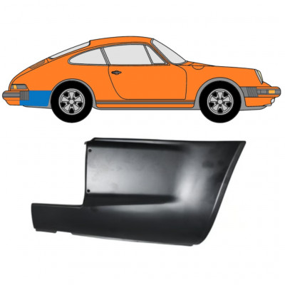 Reparatiepaneel achterspatbord voor Porsche 911 1974-1989 / Rechts 12718