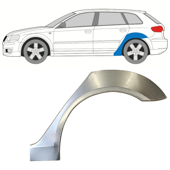 Reparatiepaneel achterspatbord