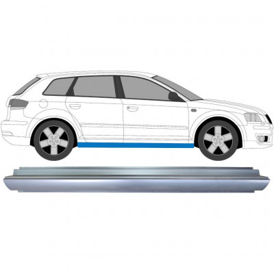 AUDI A3 8P 2003-2012 DORPEL REPARATIEPANEEL / RECHTS = LINKS