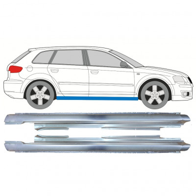 AUDI A3 8P 2003-2012 5 DEUR DORPEL REPARATIEPANEEL / SET