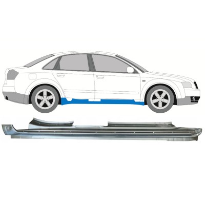 Volledige dorpel voor Audi A4 B6 2000-2004 / Rechts 15157