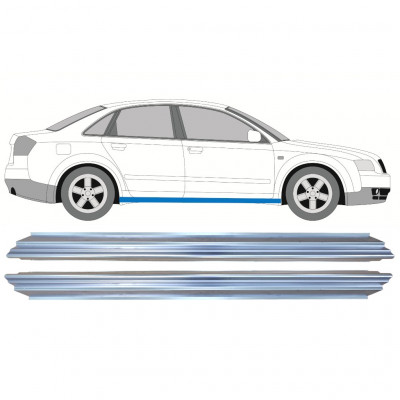 Reparatie dorpel voor Audi A4 B6 B7 2000-2007 / Links = Rechts (symmetrisch) / Set 9759