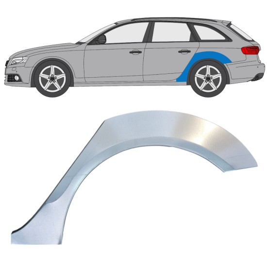 Reparatiepaneel achterspatbord
