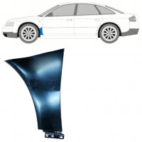 Reparatiepaneel voorspatbord voor Audi A6 C5 1997-2004 / Links 7592