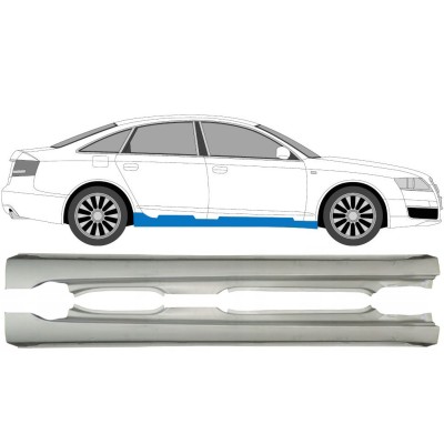 Volledige dorpel voor Audi A6 C6 2004-2010 / Links + Rechts / Set 15035