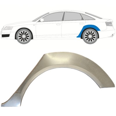 Reparatiepaneel achterspatbord voor Audi A6 C6 2004-2010 / Links 14742