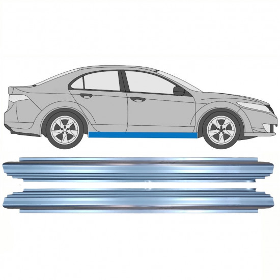 HONDA ACCORD 2008-2016 DORPEL REPARATIEPANEEL / RECHTS = LINKS / SET