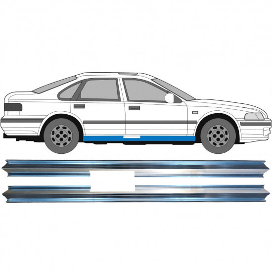 Reparatie dorpel voor Honda Accord 1993-1998 / Links + Rechts / Set 9429