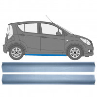 Reparatie dorpel voor Opel Agila 2008-2015 / Links = Rechts (symmetrisch) / Set 9799