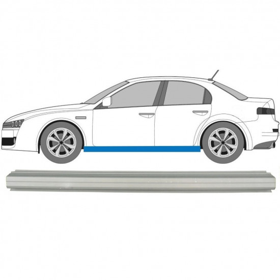 Reparatie dorpel voor Alfa Romeo 159 2005-2012 / Links 7603