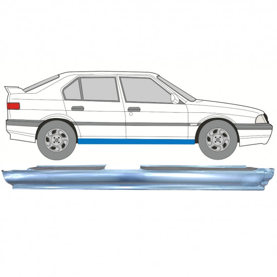 ALFA ROMEO 33 1983-1994 DORPEL REPARATIEPANEEL / RECHTS