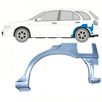 Reparatiepaneel achterste spatbord onderste deel achter wiel voor Nissan Almera 1995-2000 / Links 10222