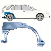 Reparatiepaneel achterste spatbord onderste deel achter wiel voor Nissan Almera 1995-2000 / Rechts 10221