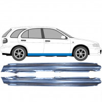 Reparatie dorpel voor Nissan Almera 1999-2007 / Links + Rechts / Set 10648