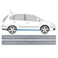 Reparatie dorpel voor Nissan Almera Tino 2000-2006 / Links = Rechts (symmetrisch) / Set 10649