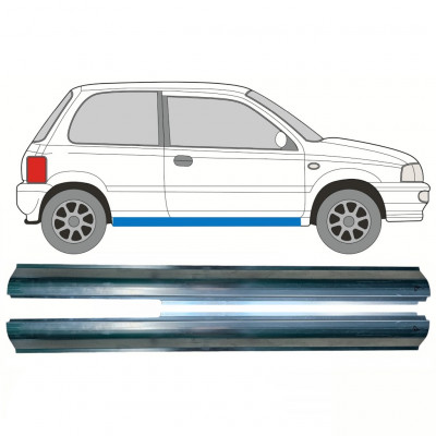 Reparatie dorpel voor Suzuki Alto 1994-2002 / Links + Rechts / Set 10325