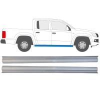 Reparatie dorpel onderste deel voor Volkswagen Amarok 2010-2022 / Links + Rechts / Set 15100