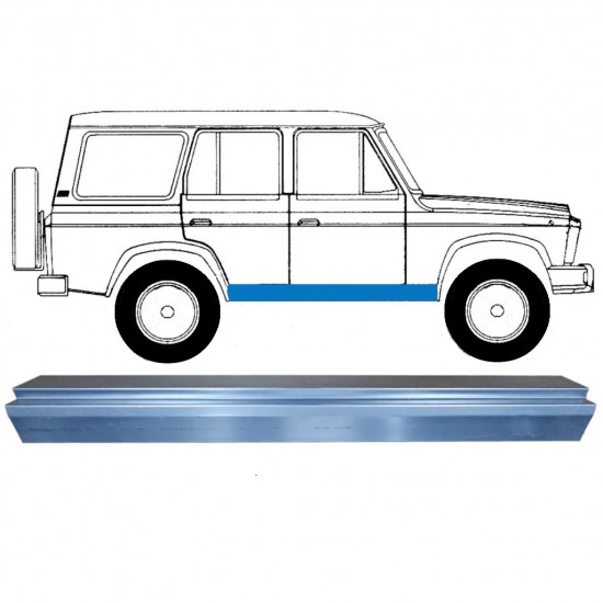 ARO 246 1972-2006 DORPEL REPARATIEPANEL / RECHTS = LINKS