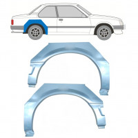 Reparatiepaneel achterspatbord voor Opel Ascona C / Vauxhall Cavalier 1981-1988 / Links + Rechts / Set 9704