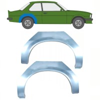 Reparatiepaneel achterspatbord voor Opel Ascona B 1975-1981 / Links + Rechts / Set 16290