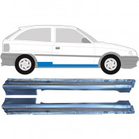 Reparatie dorpel voor Opel Astra 1991-2002 / Links + Rechts / Set 9448