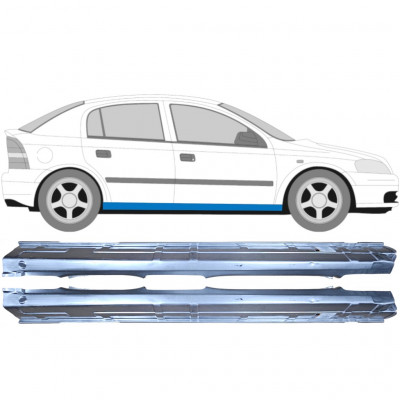 Reparatie dorpel voor Opel Astra 1998-2009 / Links + Rechts / Set 10565