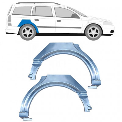 Reparatiepaneel achterspatbord voor Opel Astra 1998-2009 / Links + Rechts / COMBI / Set 10434