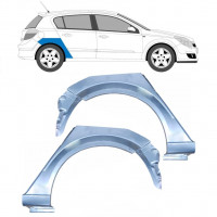 Reparatiepaneel achterspatbord voor Opel Astra 2003-2014 / Links + Rechts / Set 9288