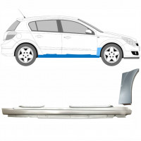 Reparatiepaneel dorpel + voorste spatbord voor Opel Astra 2003-2014 / Rechts 11161