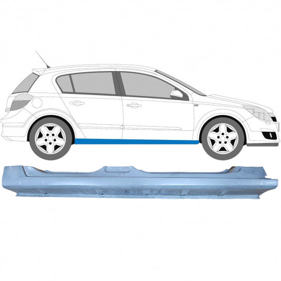 OPEL ASTRA 2003-2014 DORPEL REPARATIEPANEEL / RECHTS