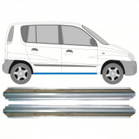 Reparatie dorpel voor Hyundai Atos 1997-2002 / Links = Rechts (symmetrisch) / Set 10321