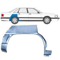 Reparatiepaneel achterspatbord voor Audi 100 C3 1982-1991 / Rechts 7607