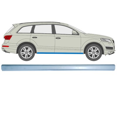 Reparatie dorpel voor Audi Q7 2005-2015 / Links = Rechts (symmetrisch) 14988
