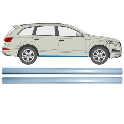 Reparatie dorpel voor Audi Q7 2005-2015 / Links + Rechts / Set 14989