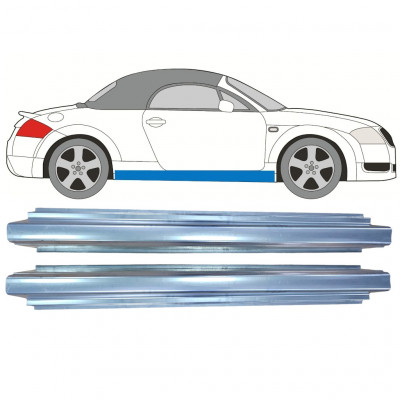 Reparatie dorpel voor Audi Tt 1998-2006 / Links = Rechts (symmetrisch) / Set 11187