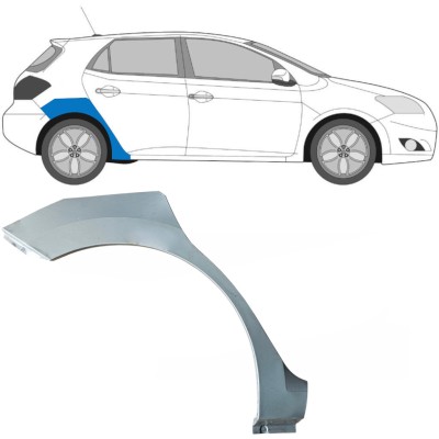 Reparatiepaneel achterspatbord voor Toyota Auris 2007-2012 / Rechts 16853