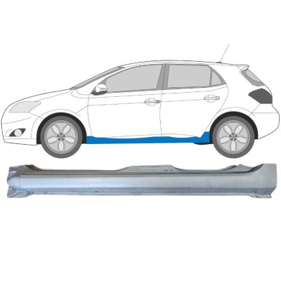 Volledige dorpel voor Toyota Auris 2007-2012 / Links 15090